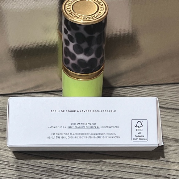 Dries Van Noten Refillable Lipstick Case In Neón Print  BNIB - Picture 10 of 10